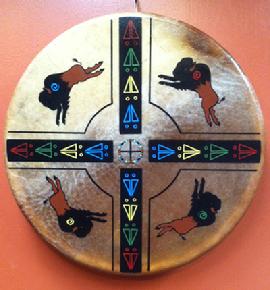 4 Direction Buffalo Hand Drum